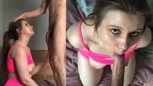 Pembeli tatlı orta yaşlı seksi kadın amatör ev yapımı videoda gırtlağına kadar alıyor - lovessie