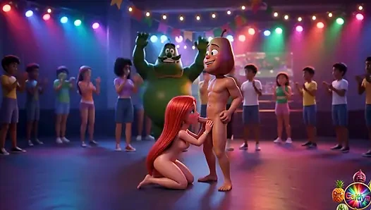 Bölüm 5 - sevimli çilek kız ve tatlı Avokado adam nazik anları paylaşıyor yapay zeka hentait