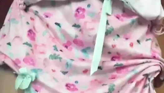 TEEN 18 IN PAJAMAS. Masturbation