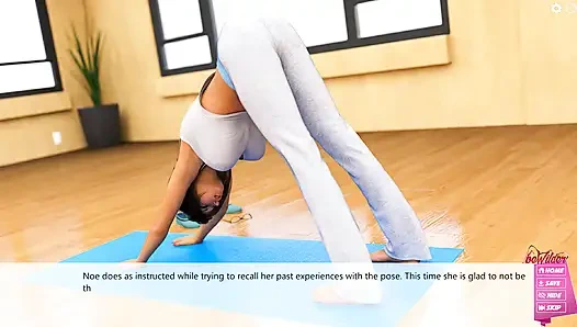 Noemi'nin toscana yeniden doğuşu: ateşli kız yoga yapıyor bölüm 14