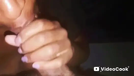 Bitch Sucking the Dick Dry!