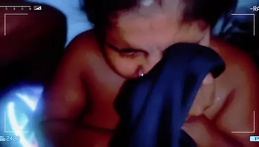 Papi yarağı hafif stand için çok sert kullanıyor