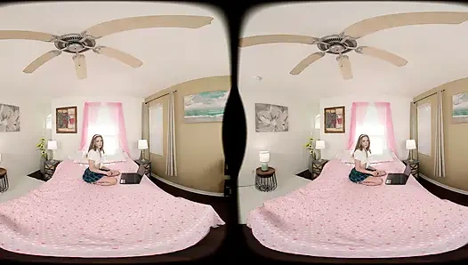 Forbvr - 18 yaşındaki minyon üvey kız kardeşin bir kamera kızı ve yarağına ihtiyacı var bakış açısı!