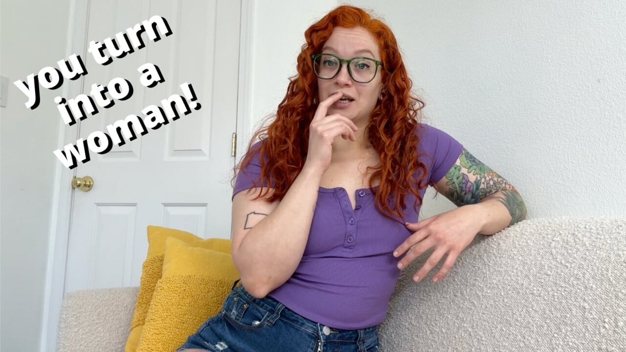 Sevgi dolu futa evli kadın senin bir kadına dönüşmesini ve bakış açısı seksini izliyor - Veggiebabyy Manyvids'te tam video