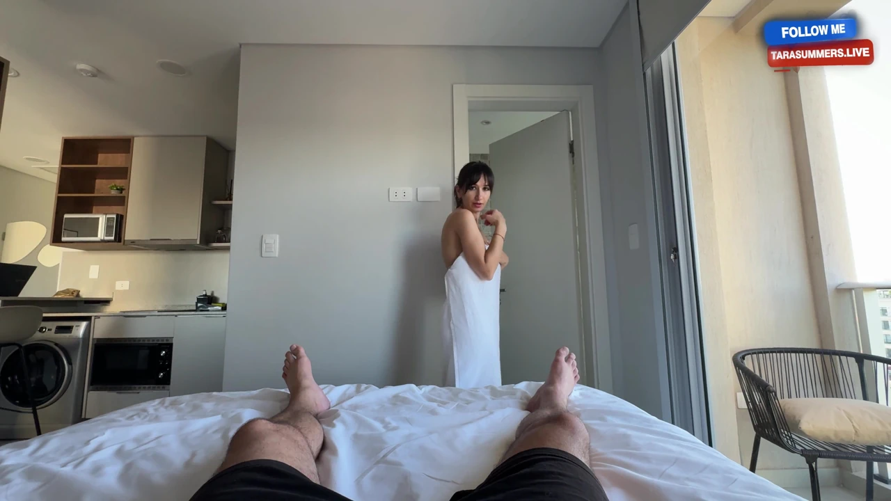Perverted Stepbro Fucked Me Right After the Shower… I’m Covered in Cum