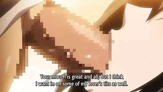 Hentai - güzel bir esmer kız harika bir oral seks yapar