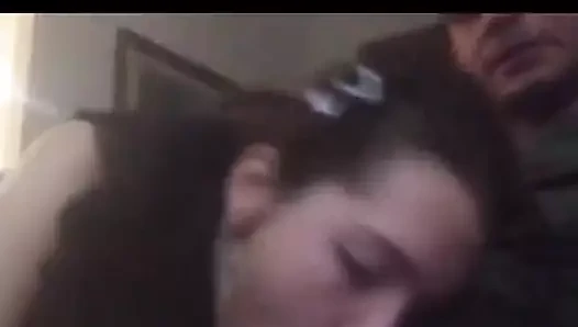 Hd ters gırtlağına kadar ıslak son dağınık