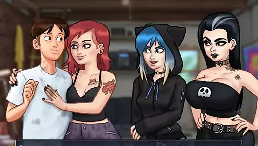 Summertime destan cap 52 - terasta partiye hazırlanıyor