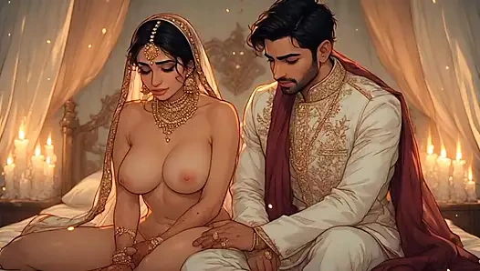 Beautiful Indian stepmother convinced stepson to have sex with her.