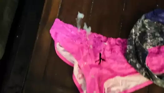 cum on NOT my sisters pink panties