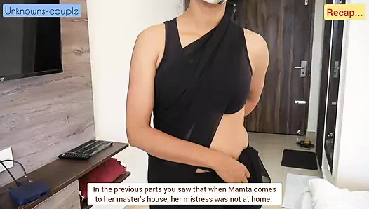 Zavallı masum mamta sahabji'den daha önce hiç görmediği zevki hissetti