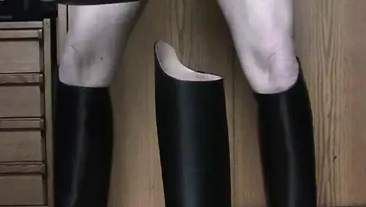 Petrie anky çizmelere boşalma