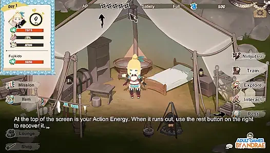 Kaç, elf ninjam! 3 boyutlu oyun bölüm 1