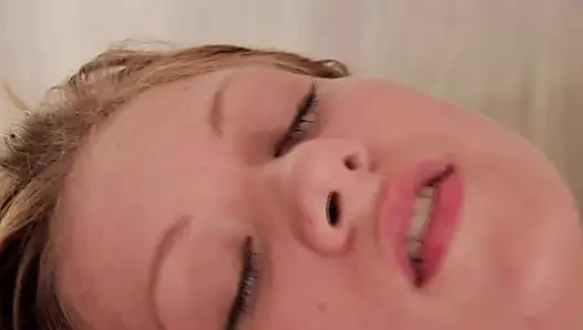 The fresh pussy is eager and gets fucked in the pussy