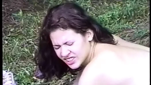 iki Brezilya fıstıklar almak yer içinde dörtlü biseksüel parti