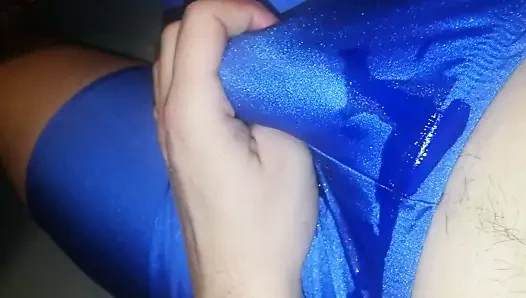 Selbstbefriedigung in spandex Radler radlerhose