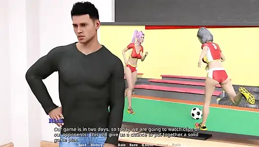 Saha dışında: eski futbolcu ve bir grup kız ep 8