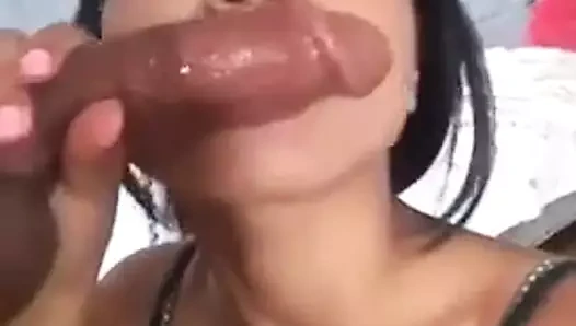 Blasian bbc oral seks