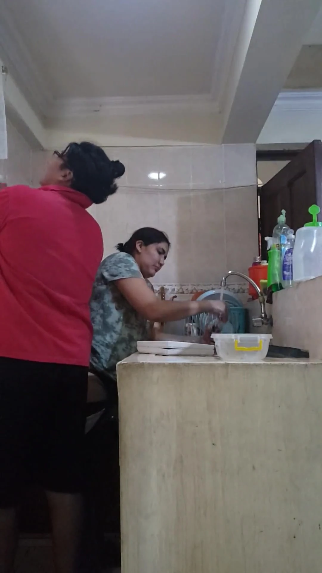 Sexy Latina Sex in the Kitchen