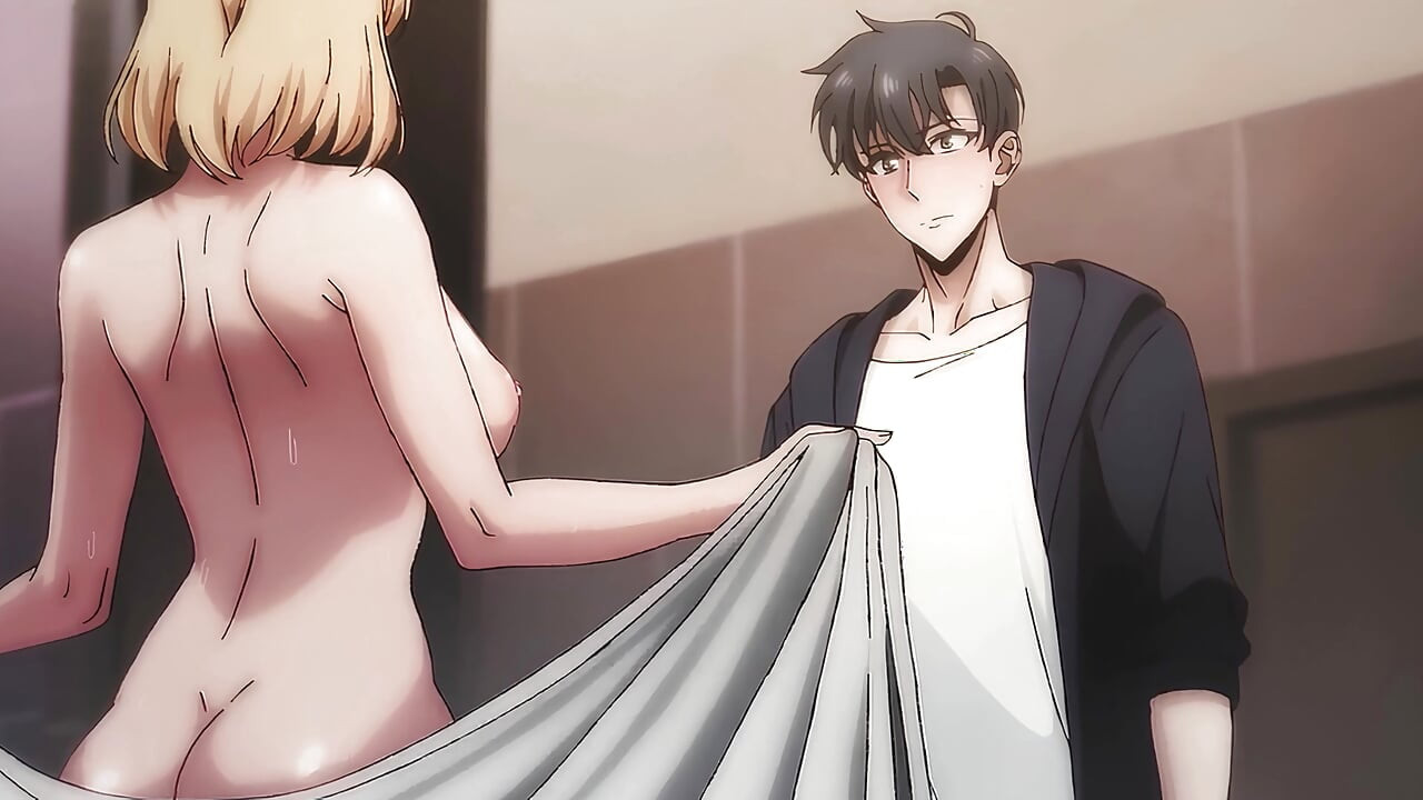 Sapık çift ateşli duşta seks - animasyon (hentai)
