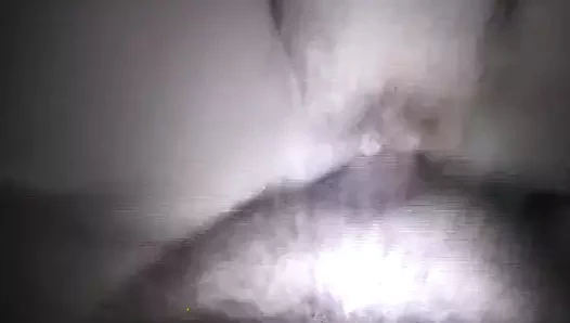 Dağınık Creampie seks ile eş