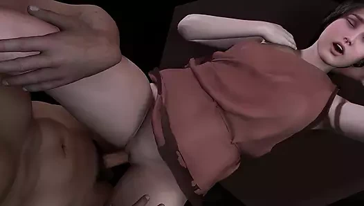 Yunan çift misyoner pozisyonunda bacak omuz üzerinde seks yapıyor - 3 boyutlu porno