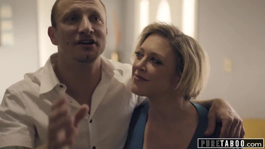 Saf tabu üvey anne-baba ve üvey kardeş hoşgeldin yeni kız kardeş