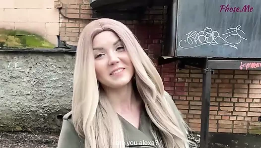 Erkekler Tinder'da tanıştığı bir kızla sikişirken filme çekiyor