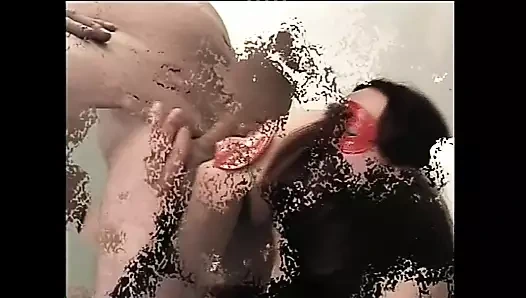 Ateşli bir kaltak için arkadan büyük sert amatör bir yarak