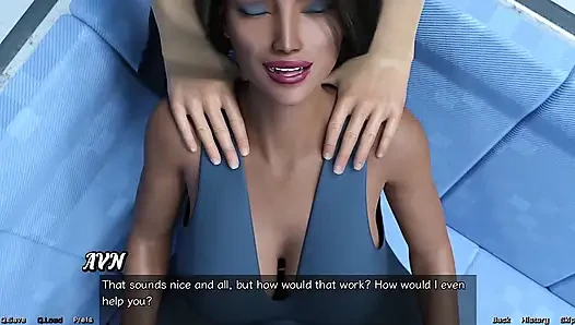 Uzayda mahsur kaldı - büyük memeli Hintli orta yaşlı seksi kadın masaj yaptırırken inliyor