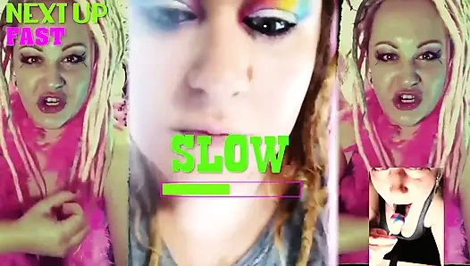 Tanrıça Lana ile güzel bir donut 31 talimatı oyunu gibi döllerle sırılsıklam ol