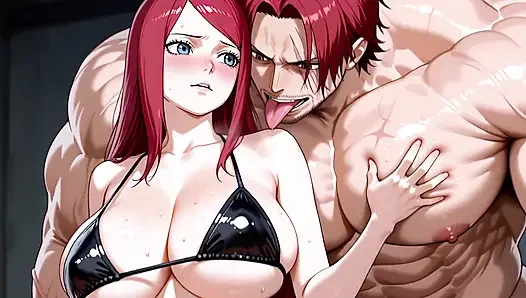 Shanks (OP) x Kushina (Naruto)