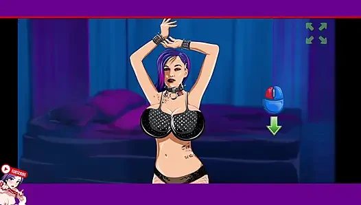 Cyberpunk. Sanal gerçeklik seksi. Kıyamet sonrası ve modern dünyada sanal gerçeklik seksi. Neon ve amcıklar moda