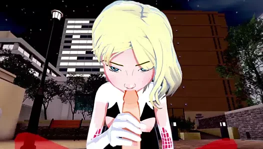 Pov gwen stacy penise boşalmak istiyor - örümcek adam