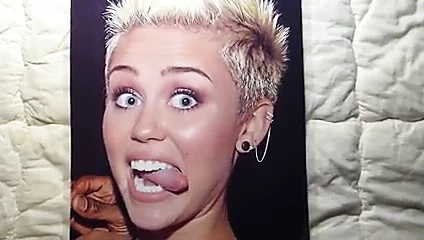 Miley cyrus cummed