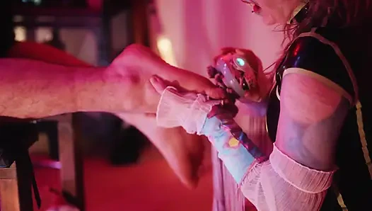 Joy the palyaço röportajı lateks kadın egemenliği gıdıklıyor azdırıyor ve oyuncu kontrolü