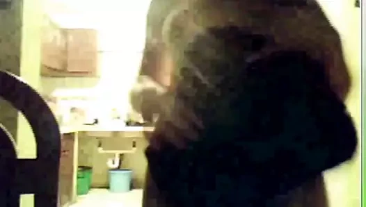 Dominik kız gösteren göğüsler