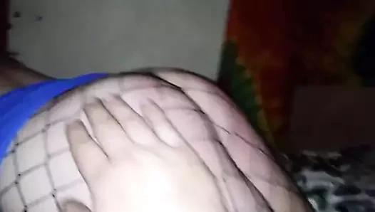 Haşhaşlı şişman göte şaplak atıyor