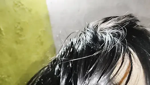 Hintli kız evlenmeden önce sevgilisi tarafından sikiliyor