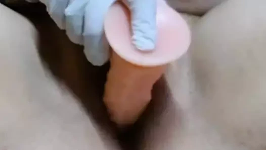 Kolombiyalı kız gelene kadar dildo veriyor