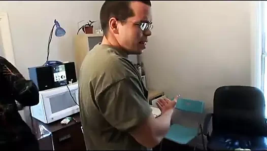 Two college sorority sisters share one man in threesome