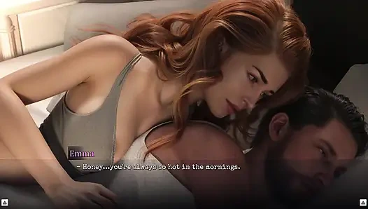 Emma'nın ilişki hikayesi - kocam Tyler'ı yavaşça aldatıyor - 2. gün: ilk boynuz