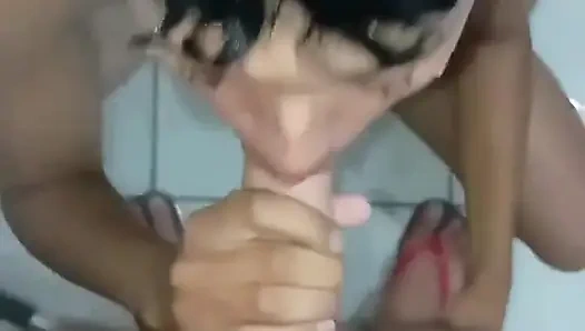 Banyoda Oral Seks Mastürbasyon