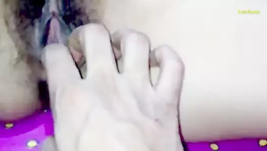 Kolej kızlar ile kıllı amlar parmak ve sürtünme göğüsler