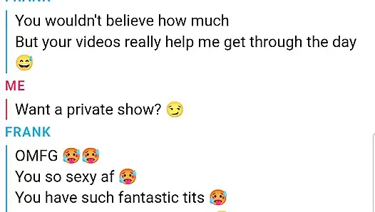 20yo Fan cheats on his girlfriend with me... creampie + cum all over my big tits