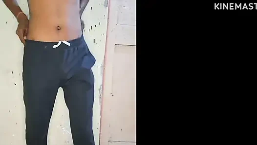 Genç oğlan vücut masajı