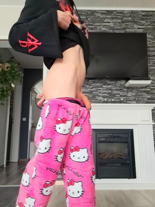 Dumb femboy is getting trained