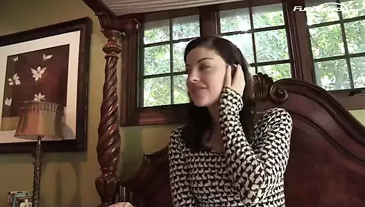 Sarışın 18yo webcamgirl çarptım tarafından ona seksi strepbrother