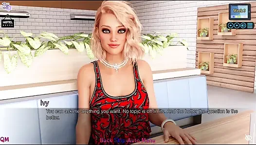 Sunshine Love #22 - Ashley, Johannes'e seksi kıyafetini gösterdi.