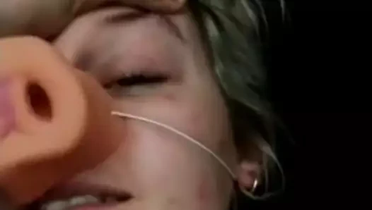 Avustralyalı sürtük domuz Samantha